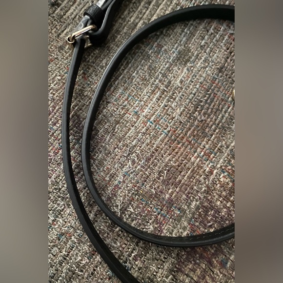 Dooney & Bourke Black/Leopard foldover zip crossbody. - Picture 3 of 15